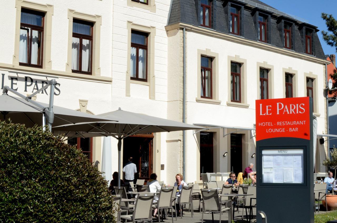 Hotel Restaurant Le Paris Mondorf-les-Bains Exteriör bild